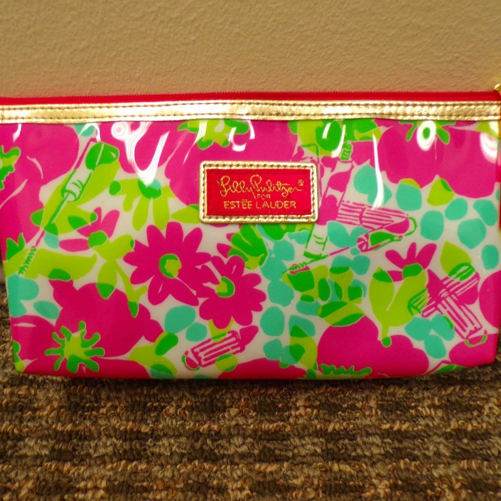Estee Lauder Lilly Pulitzer Cosmetic Bag